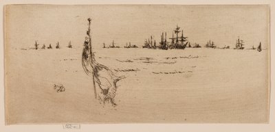 Namáčení vlajky od James Abbott McNeill Whistler
