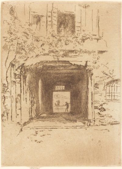 Dveře a Vine od James Abbott McNeill Whistler