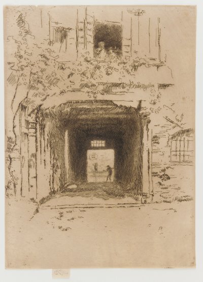 Dveře a Vine od James Abbott McNeill Whistler