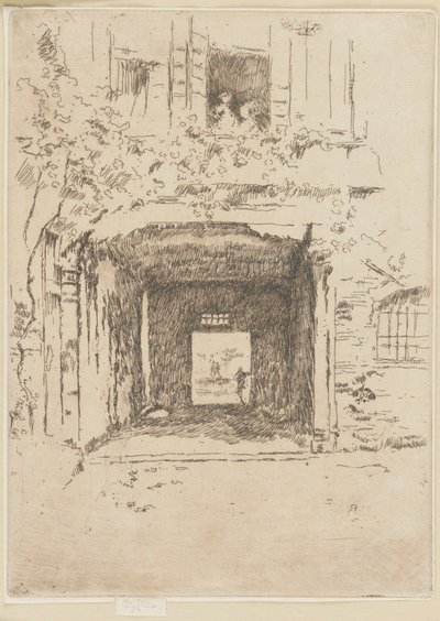 Dveře a Vine od James Abbott McNeill Whistler