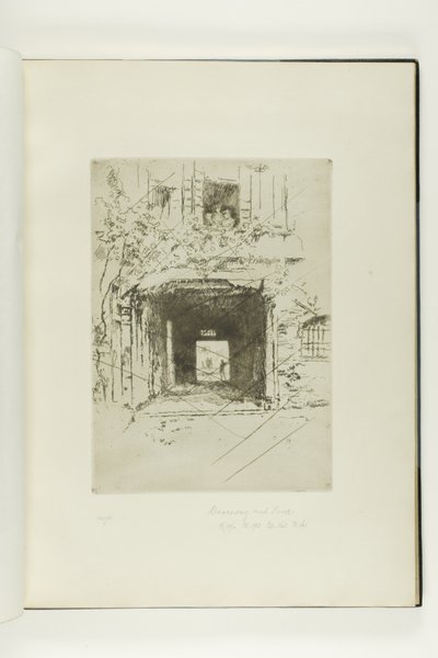 Vchod a réva od James McNeill Whistler