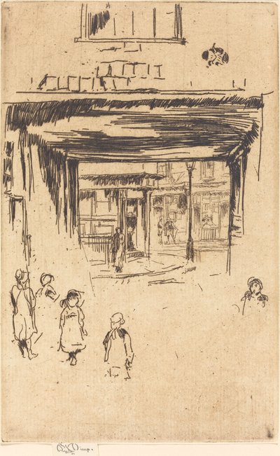 Drury Lane od James Abbott McNeill Whistler