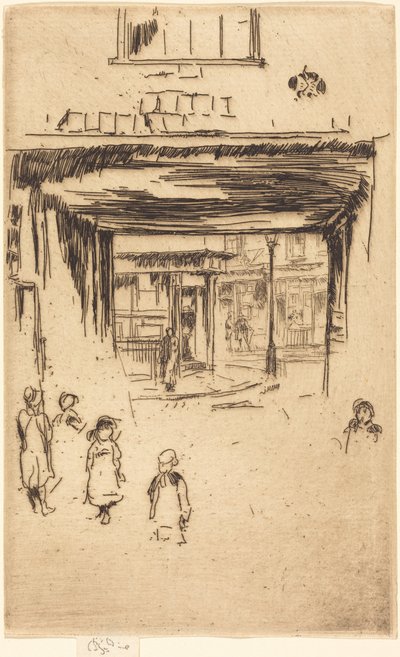 Drury Lane od James McNeill Whistler