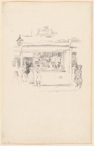 Drury Lane Rags od James Abbott McNeill Whistler