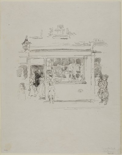 Drury Lane Rags od James Abbott McNeill Whistler
