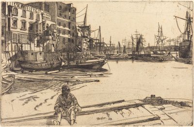 Eagle Wharf od James Abbott McNeill Whistler