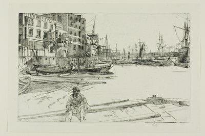 Eagle Wharf od James Abbott McNeill Whistler