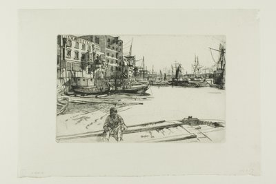 Eagle Wharf od James Abbott McNeill Whistler