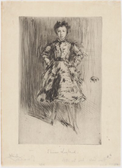 Elinor Leylandová od James Abbott McNeill Whistler