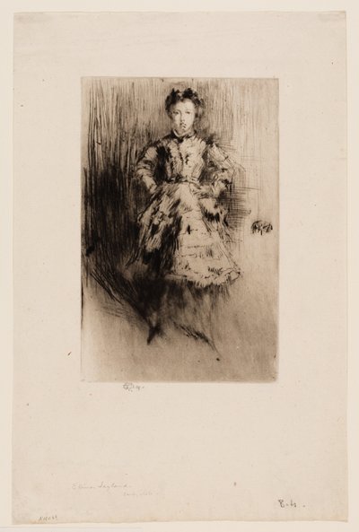 Elinor Leylandová od James Abbott McNeill Whistler