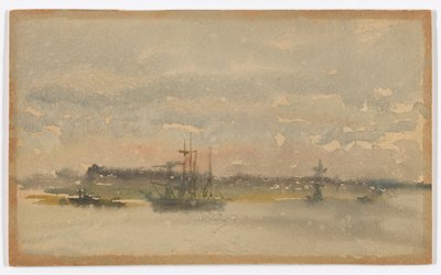 Erith – Večer od James Abbott McNeill Whistler