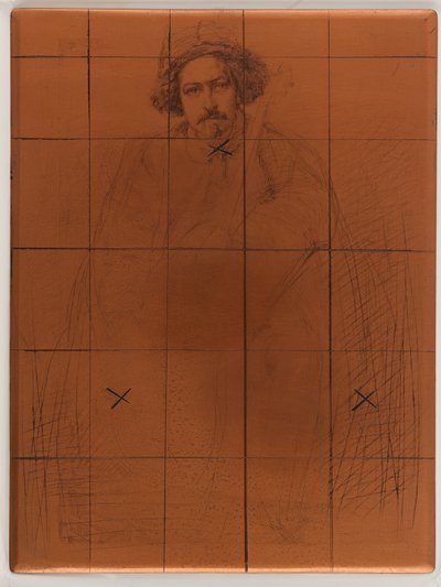 Leptací deska: Becquet od James Abbott McNeill Whistler