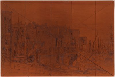 Leptací deska: Thames Police od James Abbott McNeill Whistler