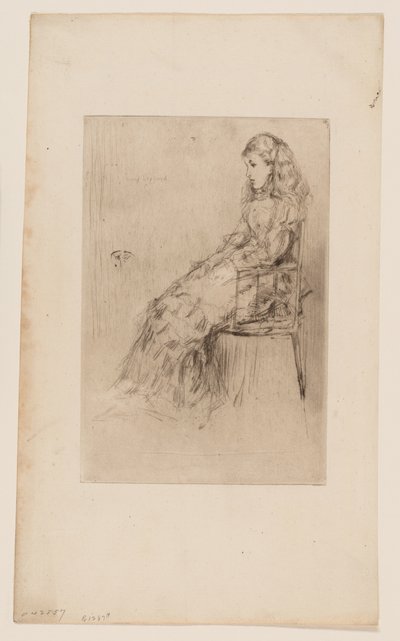 Fanny Leyland od James Abbott McNeill Whistler
