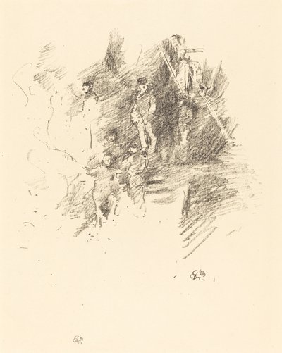 Pátého listopadu od James Abbott McNeill Whistler