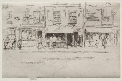 Rybárna, Chelsea od James McNeill Whistler