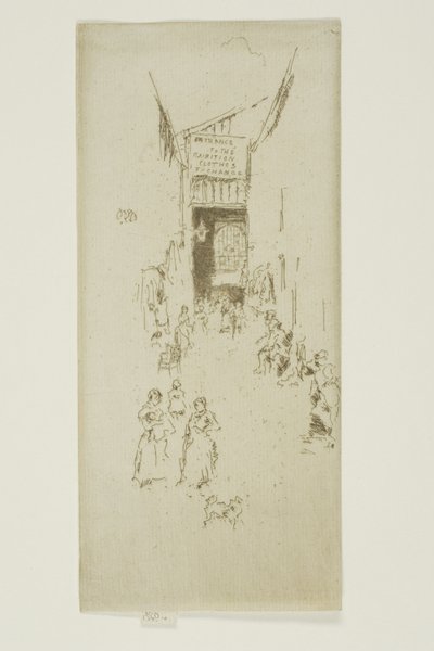 Průchod Fleur-de-lys od James Abbott McNeill Whistler