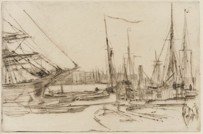 Z Billingsgate od James Abbott McNeill Whistler