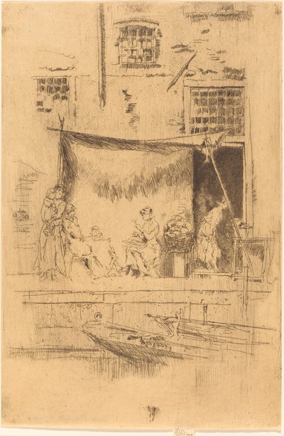 Stánek s ovocem od James Abbott McNeill Whistler