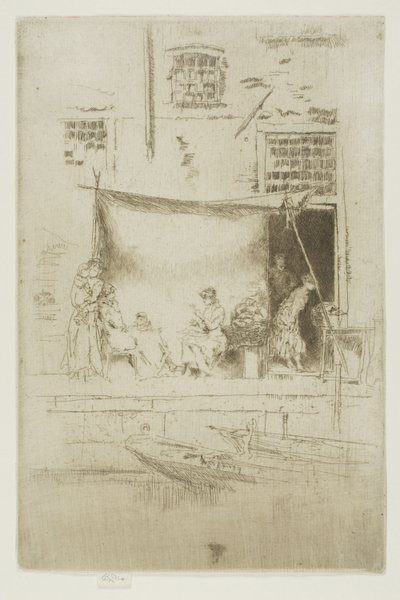 Stánek s ovocem od James Abbott McNeill Whistler