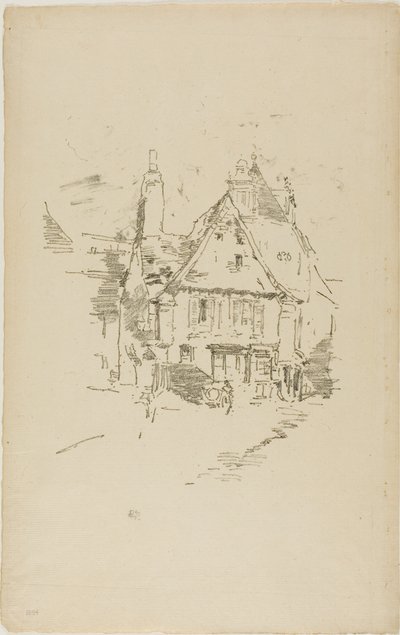 Sedlové střechy od James Abbott McNeill Whistler