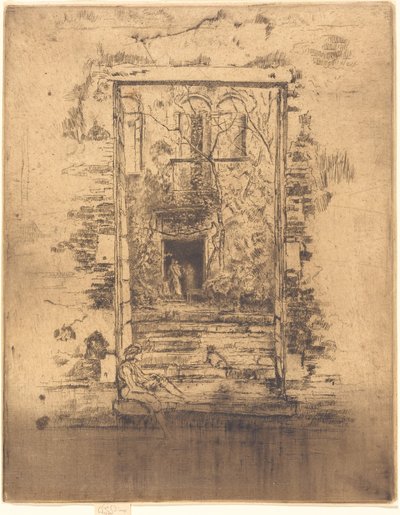 Zahrada od James Abbott McNeill Whistler