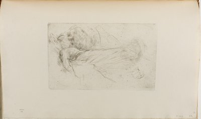 Dívka vleže od James Abbott McNeill Whistler