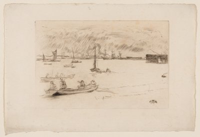 Greenhithe od James Abbott McNeill Whistler