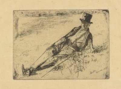 Greenwichský důchodce od James Abbott McNeill Whistler