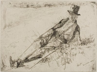 Greenwichský důchodce od James Abbott McNeill Whistler