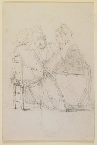 Skupinová konverzace od James Abbott McNeill Whistler