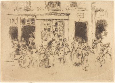 High Street, Brusel od James Abbott McNeill Whistler