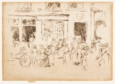 High Street, Brusel od James Abbott McNeill Whistler
