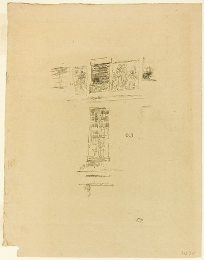 Hotel Colbert, Windows od James McNeill Whistler