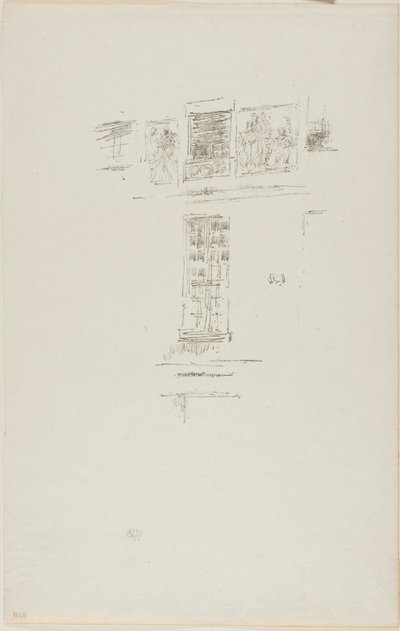 Hotel Colbert, Windows od James McNeill Whistler