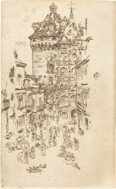 Radnice, Loches od James Abbott McNeill Whistler