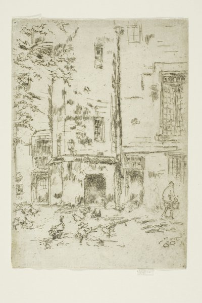 Hotel Bílý kříž od James McNeill Whistler