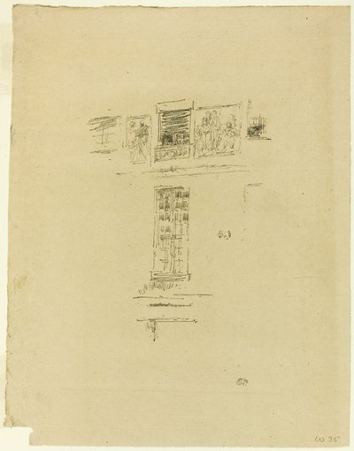 Hotel Colbert, Windows od James Abbott McNeill Whistler