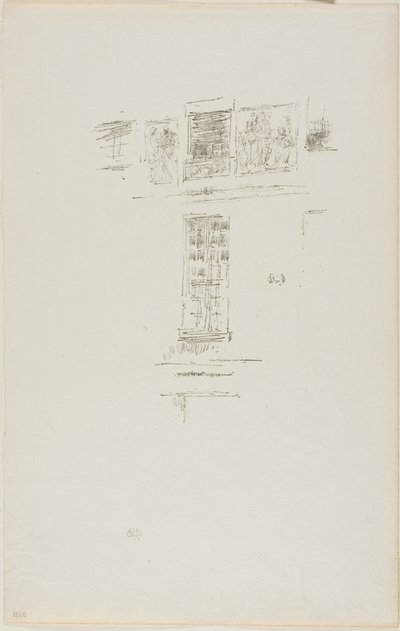 Hotel Colbert, Windows od James Abbott McNeill Whistler