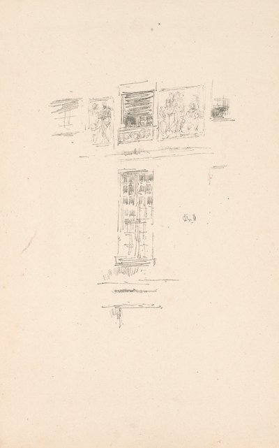 Hôtel Colbert, Windows od James McNeill Whistler