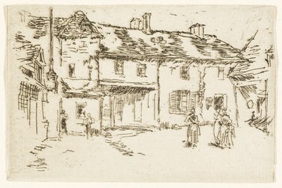Hotel de la Promenade, Loches od James Abbott McNeill Whistler