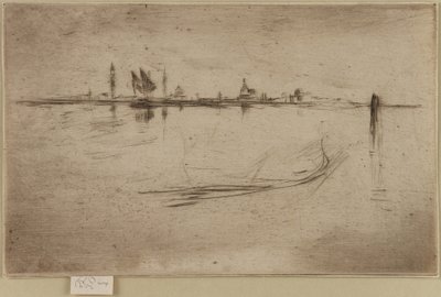 Ostrovy: Večer od James Abbott McNeill Whistler