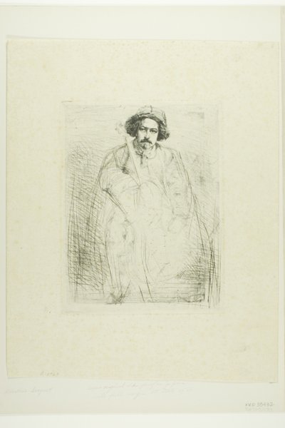 J. Becquet, sochař od James Abbott McNeill Whistler