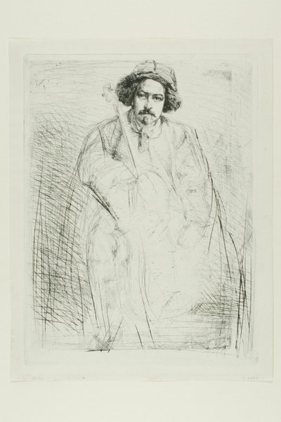 J. Becquet, sochař od James Abbott McNeill Whistler