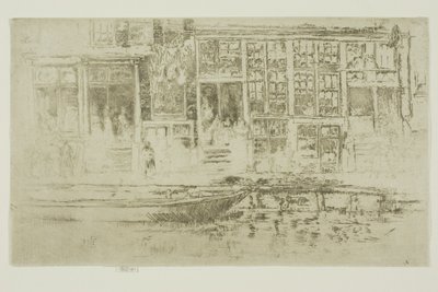 Židovská čtvrť, Amsterdam od James McNeill Whistler