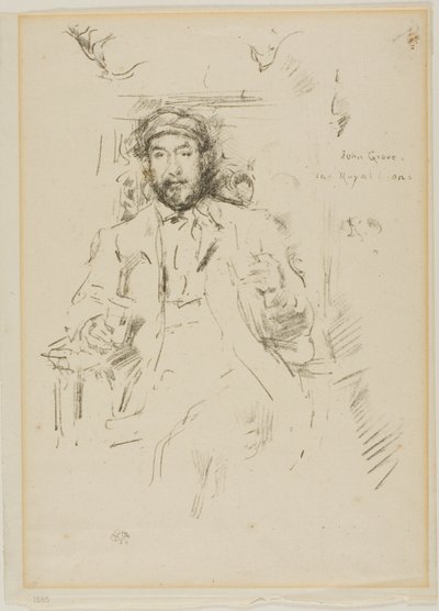 John Grove od James Abbott McNeill Whistler