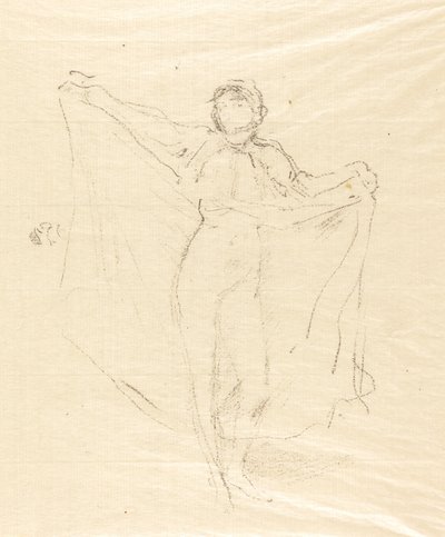 La Danseuse: Studie aktu od James Abbott McNeill Whistler