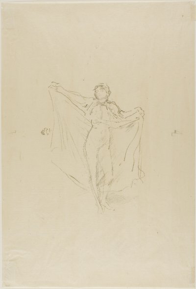 La Danseuse: Studie aktu od James Abbott McNeill Whistler