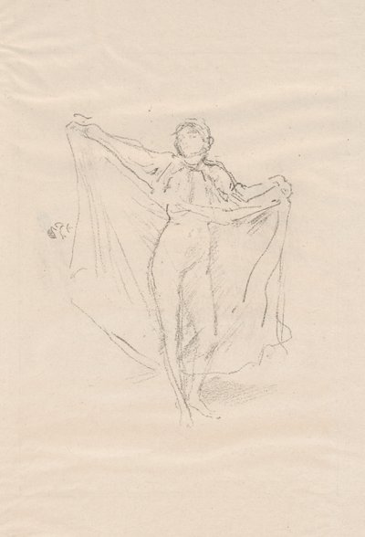 La Danseuse: Studie aktu od James McNeill Whistler