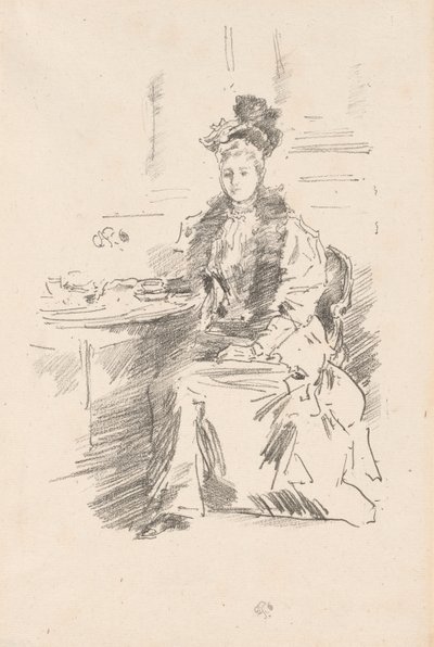 The Pretty New Yorker od James Abbott McNeill Whistler